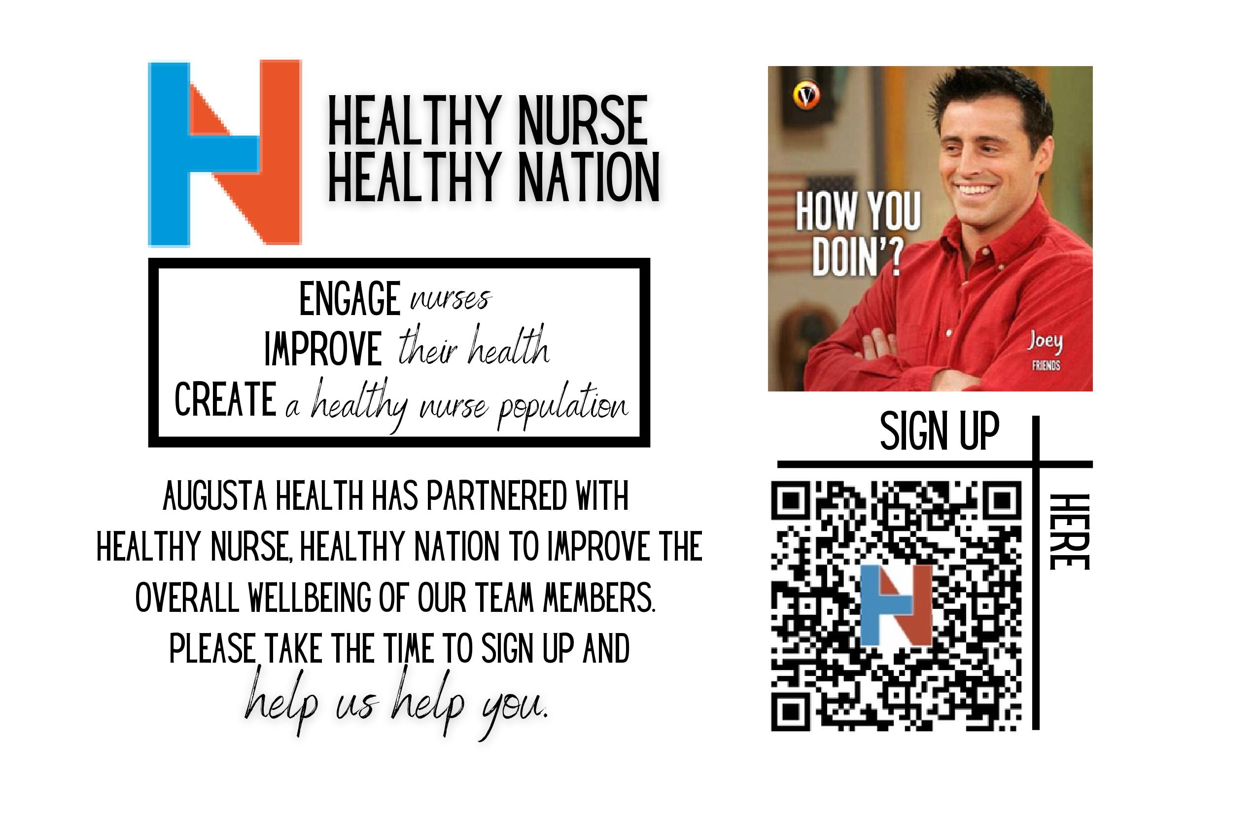 Healthy Nurse Healthy Nation